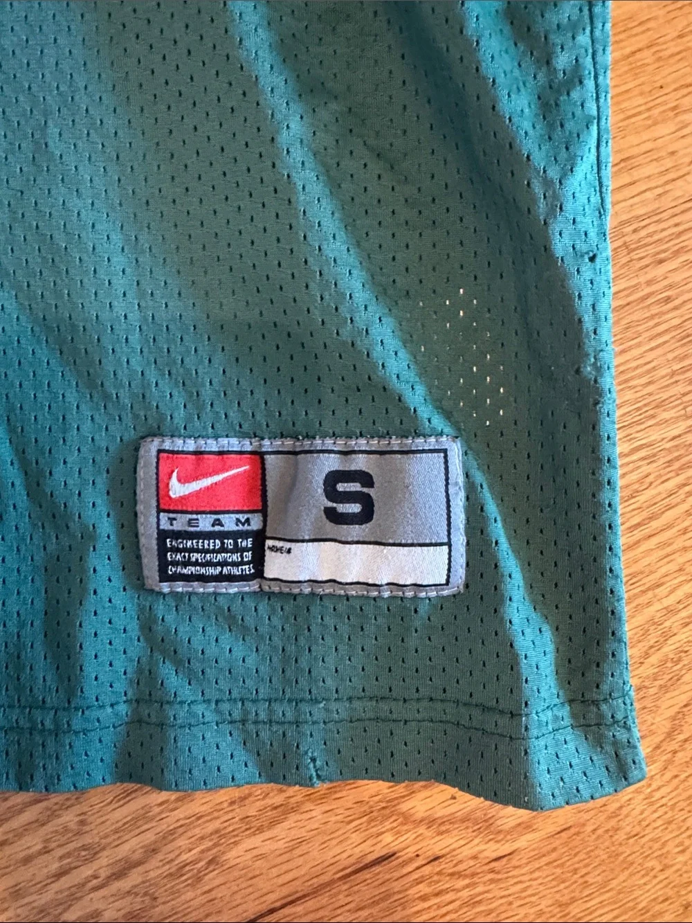 Nike Kids Green Bay Packers Favre Green and Yellow Football Jersey with #4